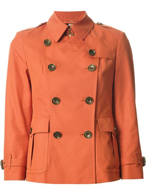 burberry brit trenchcoat short|Burberry full length trench coat.